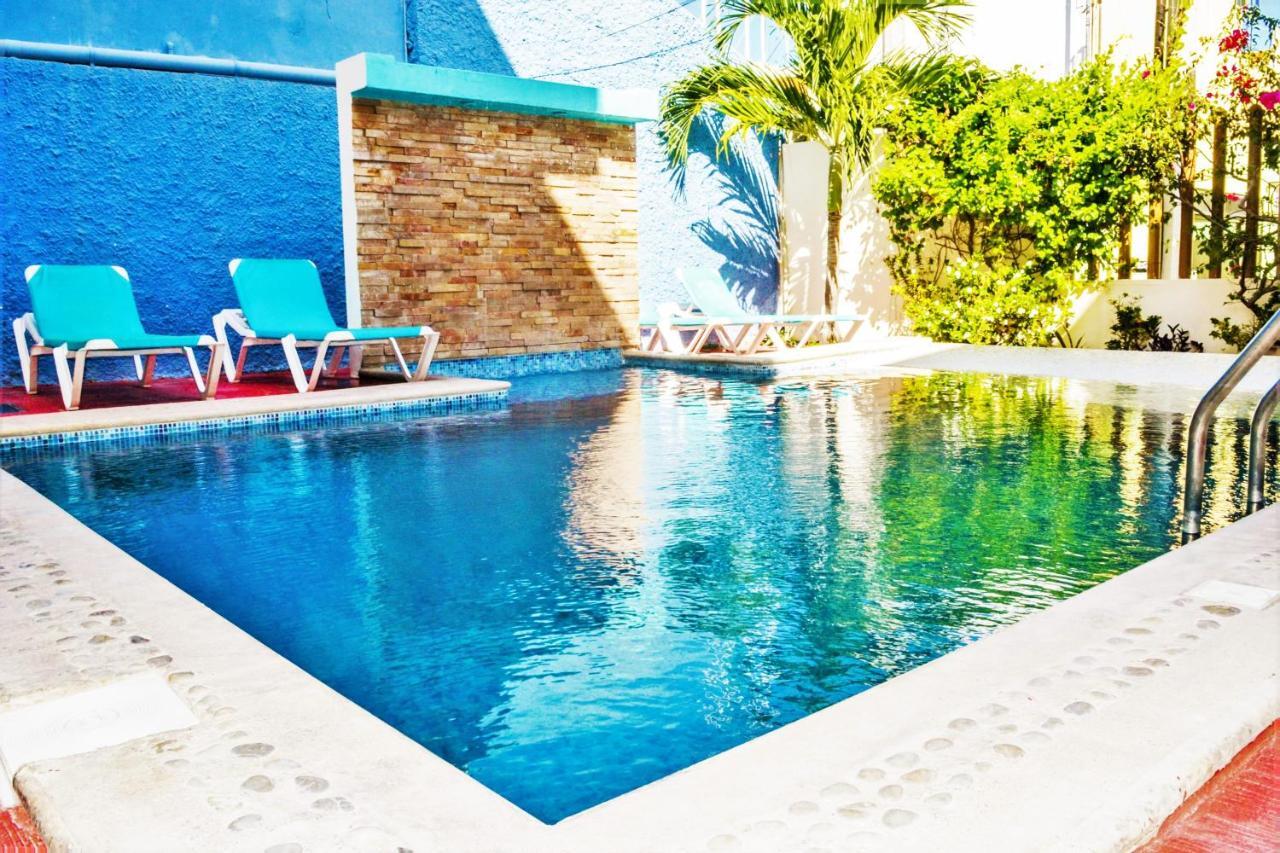 Arrecifes Suites Puerto Morelos Exteriör bild